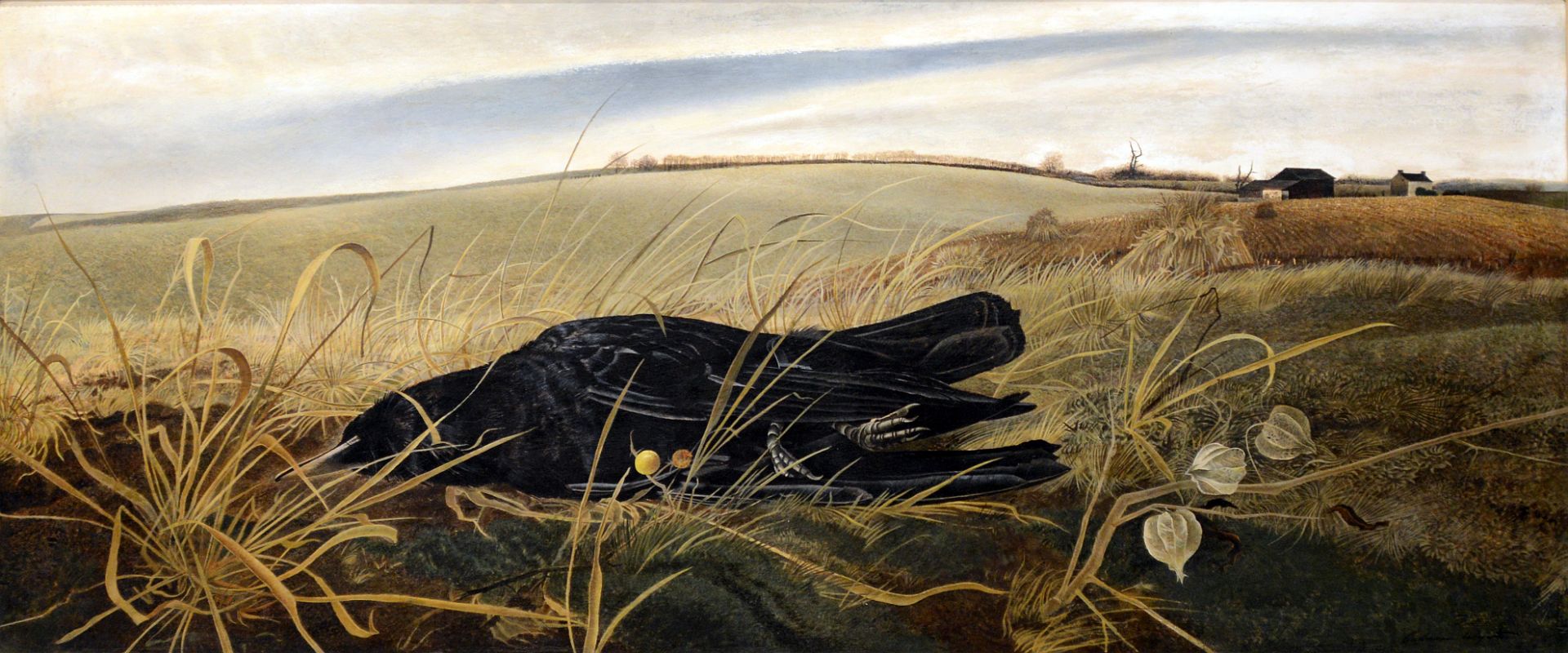 24 Winter Fields - Andrew Wyeth 1942 Whitney Museum Of American Art New York City